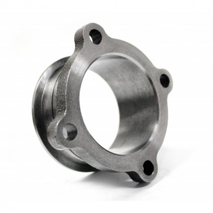 2.5" 4 Bolts to 2.5" V-band Turbo Downpipe Exhaust Flange Adapter 2.5" 4 Bolts to 2.5" V-band Turbo Downpipe Exhaust Flange Adapter